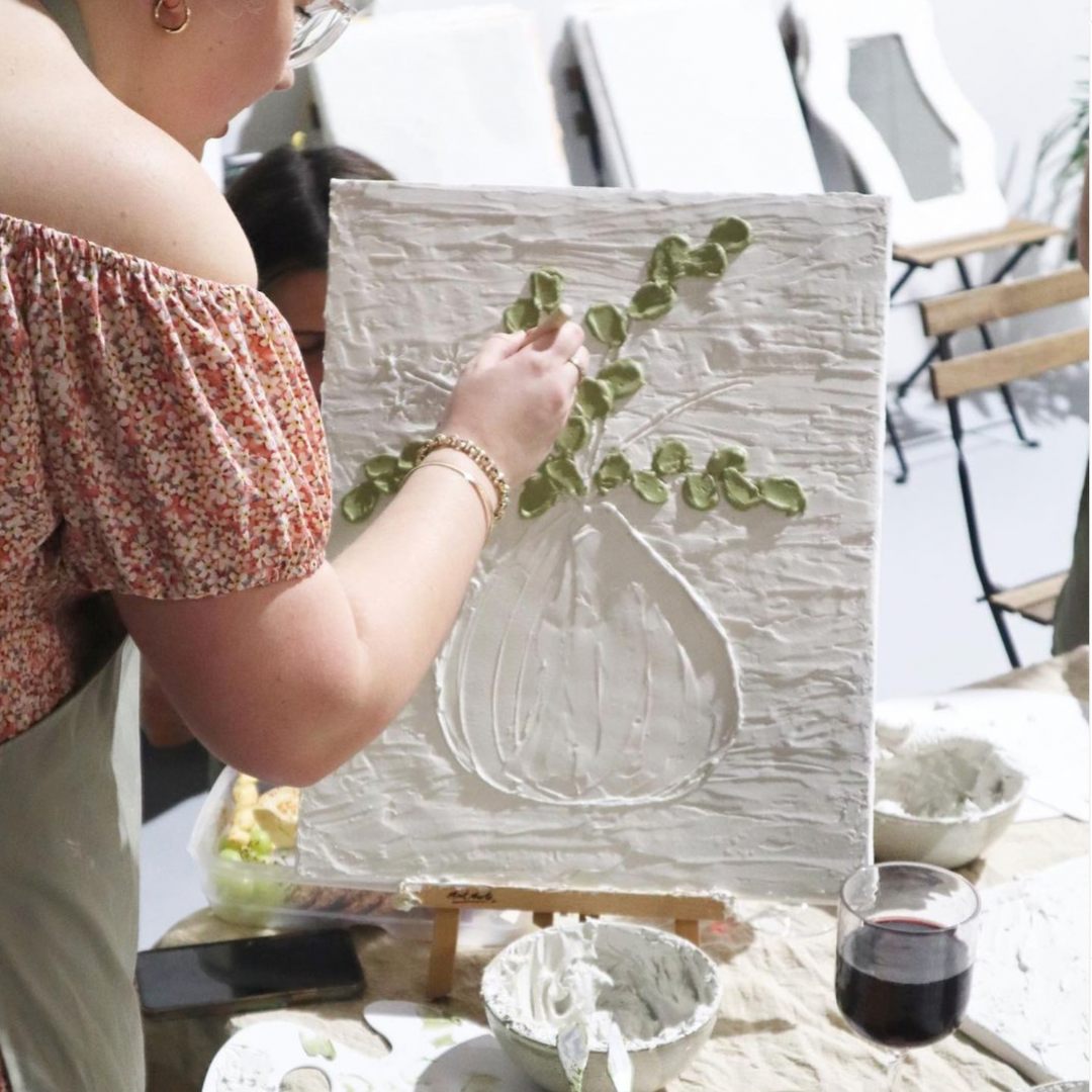 All Ages Textured Canvas Workshop