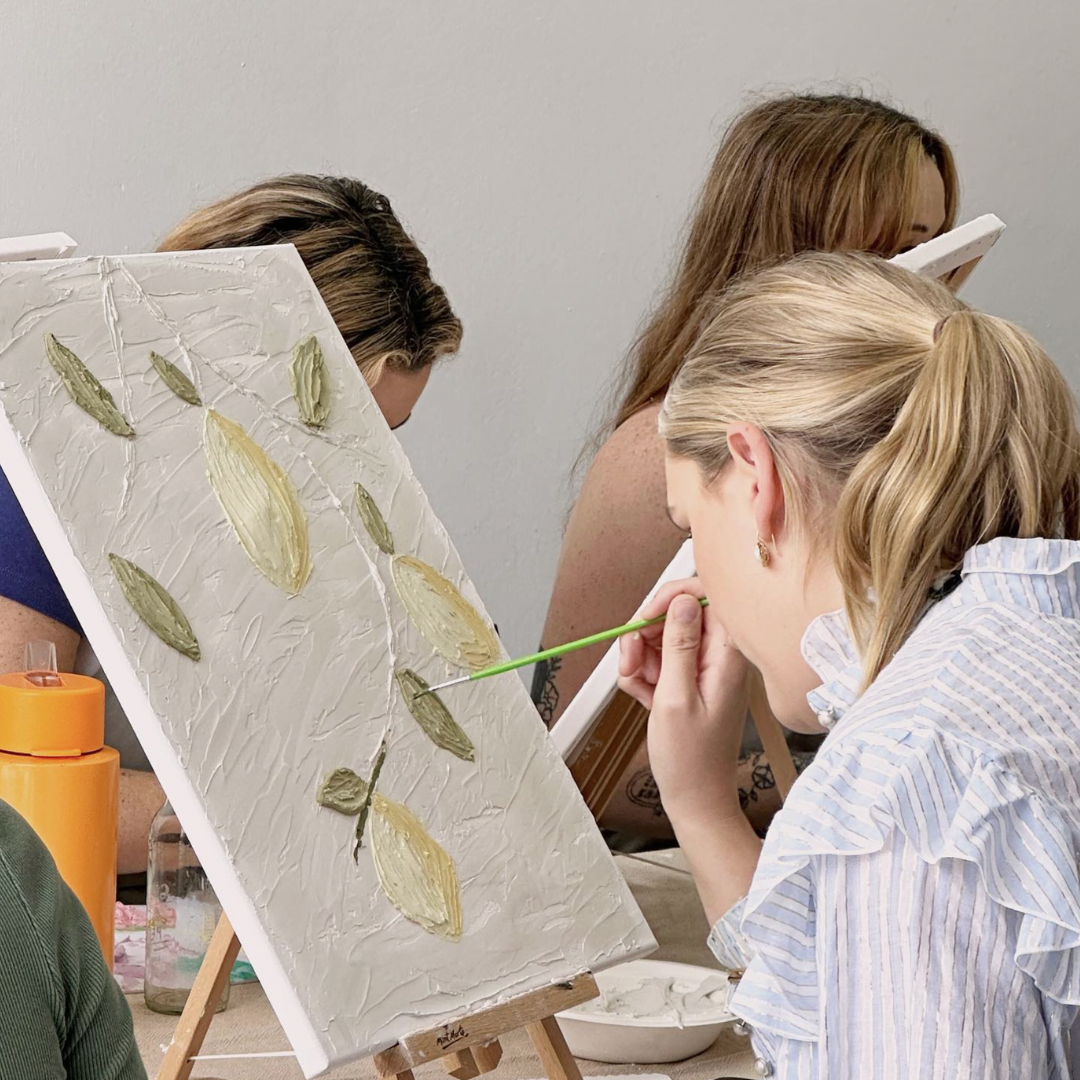 Textured Art Workshop at Newstead Studios