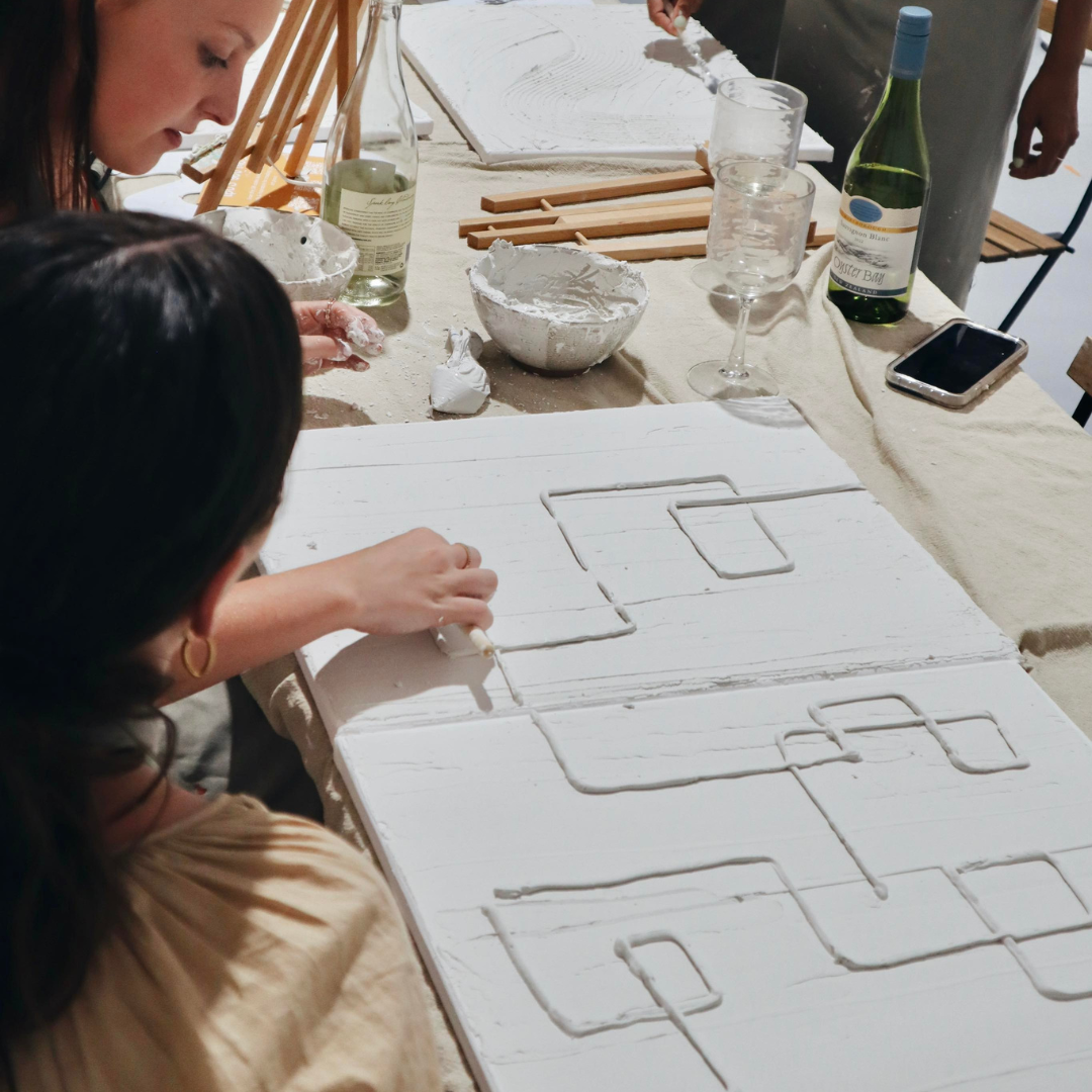 All Ages Textured Canvas Workshop
