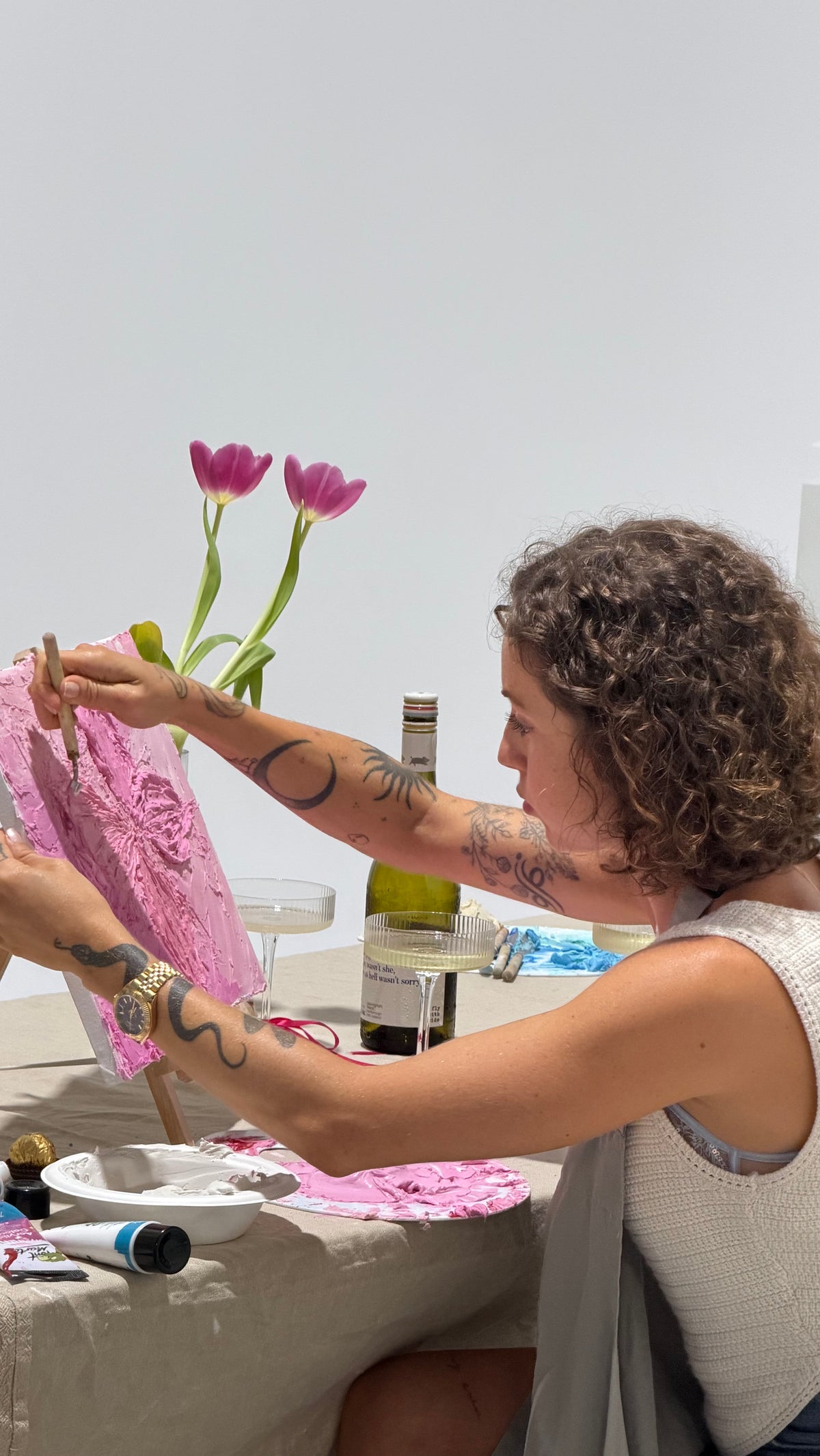 Kin x Mesi Studio | Textured Art Workshop