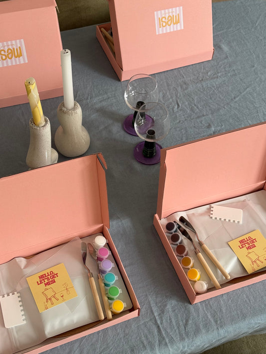 DIY textured art kit