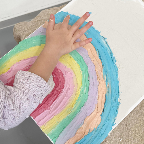 All Ages Textured Canvas Workshop