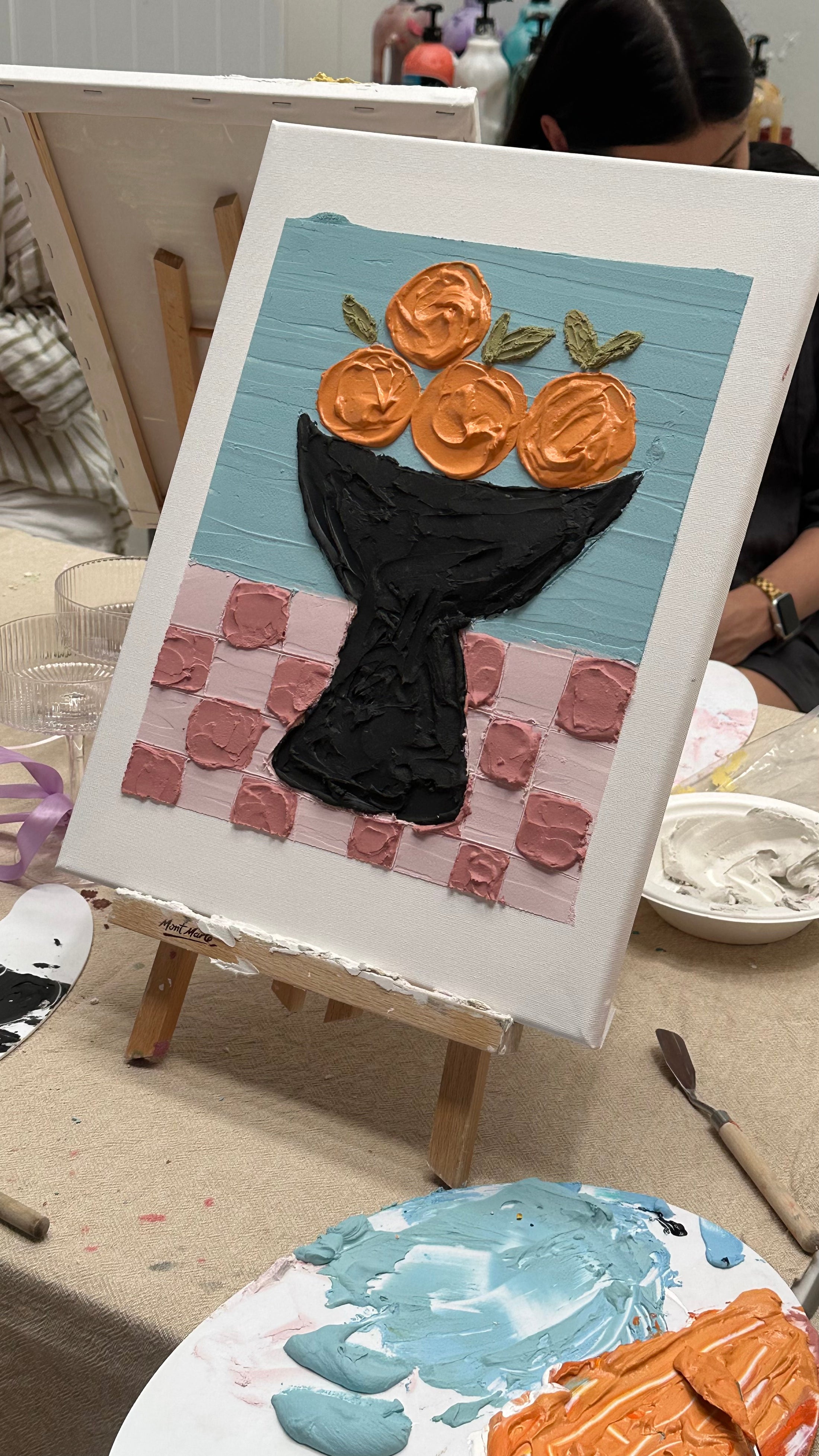 Kin x Mesi Studio | Textured Art Workshop