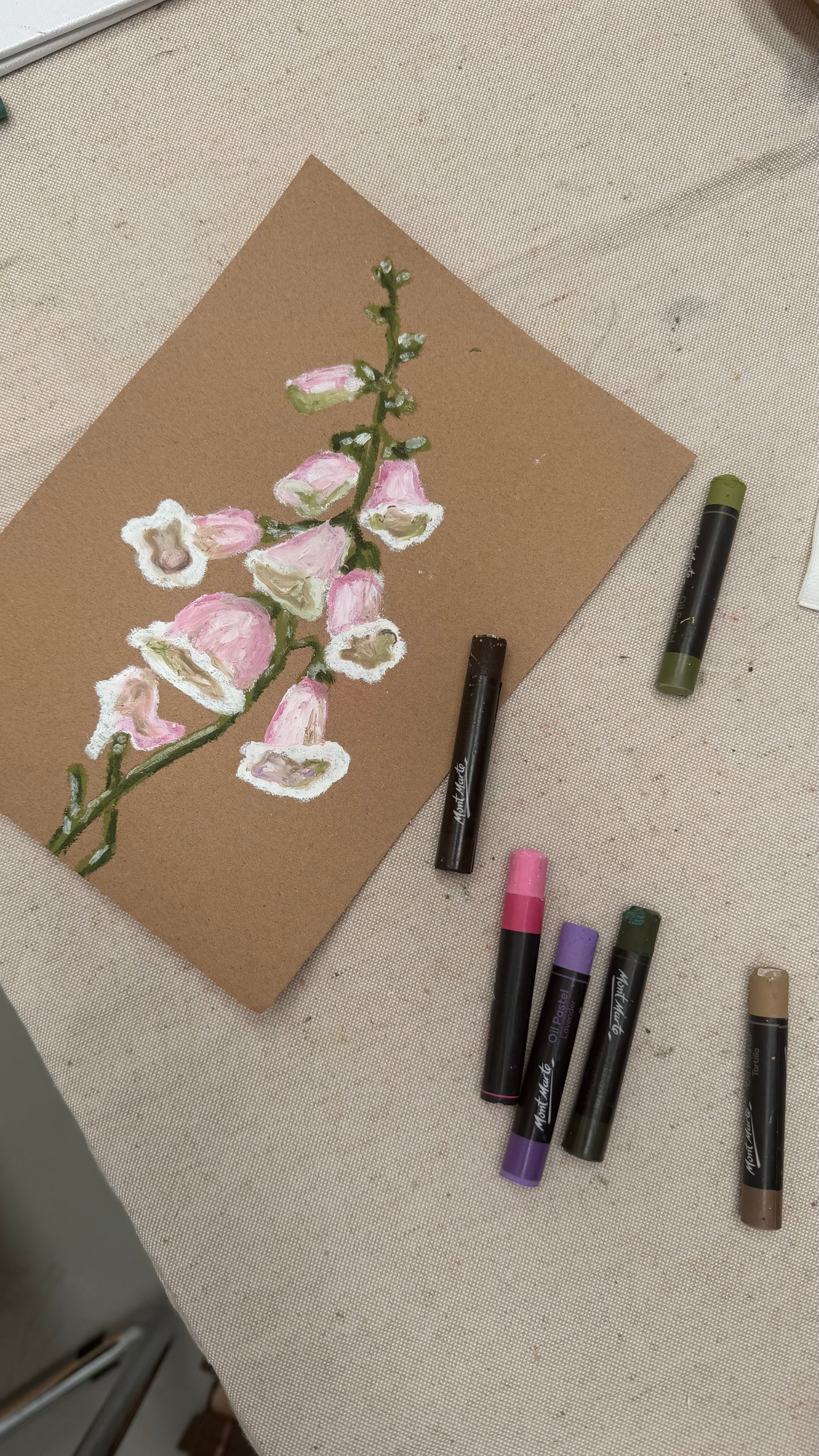 Burleigh Oil Pastel Art Workshop